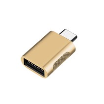 라온엘앤씨 라온 C Type to USB3.0 논슬립 OTG젠더 RG-7550, Gold