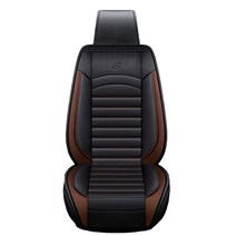 비온 리얼핏 차량용 사계절 시트 커버형, 브라운, 1개