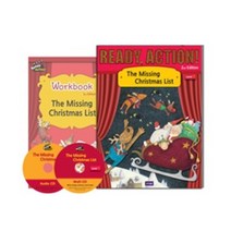 Ready Action 1: The Missing Christmas List(SB with CDs +WB), A List