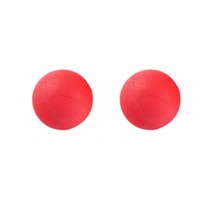 강아지 공 장난감 중형 6cm, 레드, 2개