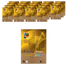 삼원 플라잉칼라 복사용지 PK01 크라프트 80g, 500매, A4