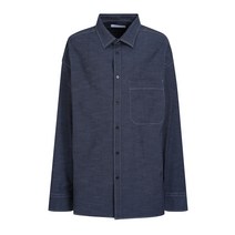 남성용 아트웍 데님라이크 오버핏 셔츠LHW31781