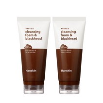 한스킨 클렌징폼 & 블랙헤드, 2개, 120ml