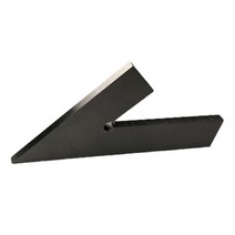 지선 45도 눈금자 각도 게이지 150 x 100 mm 05, 1개