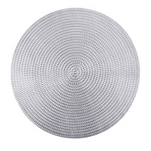 금은동 럭셔리 플레이스매트, 04 은백색, 380 x 380 mm