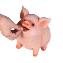 다루미 돈먹는 동물 돼지저금통 S, 03 돼지, 1개