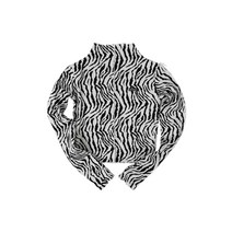 어나더에이 여성용 Zebra Half Neck Top