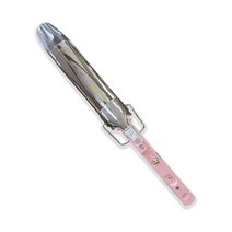 비비르뷰티 티타늄 온도조절 볼륨 컬링웨이브 아이론 봉고데기 25mm WC-4, 핑크