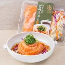 새콤달콤 연어초회면, 443g, 1개