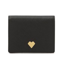 질스튜어트 DIA HEART 하트장식 2단 카드지갑