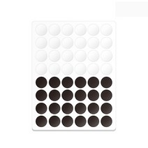 자석나라 놀이 바둑알 도형자석퍼즐 화이트 블랙, 1세트, 48피스