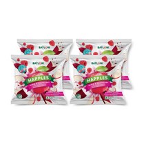해플스 사과칩 라즈베리, 15g, 4개