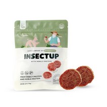 강아지 인섹트업 노블프로틴 저알러지 동전져키 간식 70g, 말고기맛, 1개