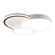 원하 LED 거실등 블랙라인 레인보우 거실등 125W, 블랙
