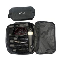 랩투엘브 7 in 1 멀티 볼륨 스타일러 LAB12H01 1000W + 파우치 2p 세트, 블랙