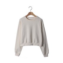 무지 크롭 나그랑 맨투맨 T8499K1C