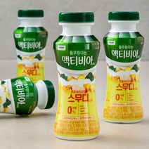 풀무원다논 액티비아 스무디 골드키위사과, 150ml, 4입