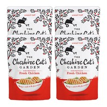 더캐셔캣가든 고양이 주식 파우치 어덜트 프레쉬 치킨 4p, 닭, 85g, 4개