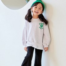 아동용 굿 스마일 레이어드 맨투맨