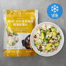 친정엄마꾸러미 뚝딱! 고추가 들어간 찌개용 채소 (냉동), 500g, 1개