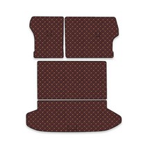 카프트 차량용 프리미엄 퀼팅 고급형 트렁크매트 바닥분리형, 브라운, 신형 투싼 NX4 (보스사운드 X), 현대