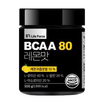 라이프포스 BCAA 80 레몬맛, 1개, 500g
