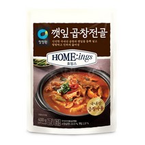 대상 청정원 호밍스 깻잎곱창전골, 400g, 1개