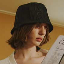 포에지담 The shelter Pleats 버킷햇