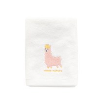 맘스네이처 유아용 대나무 목욕타올 40 x 80 cm, 라마, 1개