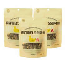 드룰린 강아지 즐겅즐겅 수제간식 150g, 오리목뼈, 3개