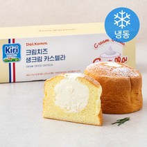 끼리 달콤 크림치즈 생크림 카스텔라 3입 (냉동), 360g, 1개
