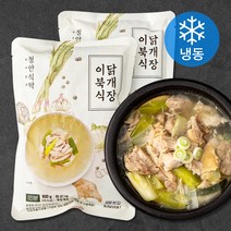 캐비아 청안식탁 이북식 닭개장 (냉동), 2개, 600g