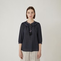 올리비아로렌 자수포인트 블라우스 VVCNLYM4141