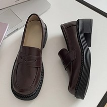 벨레페 여성용 토트 심플한 베이직한 로퍼 3cm