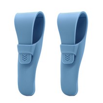 오픈스페이스 실리콘 여행용 면도기 케이스 터키블루, 1개입, 2개