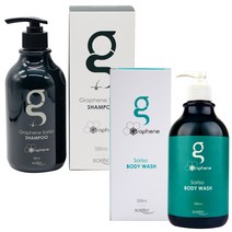 소리소 그래핀 샴푸 500ml + 바디워시 500ml 세트, 1세트