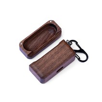 웅컴퍼니 우드 에어팟 3세대용 케이스, 브라운