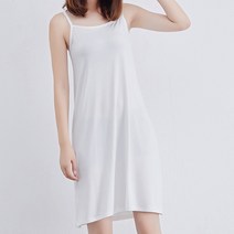 다온마켓 심플 스타일 스탠다드 민소매 모달 원피스 숏