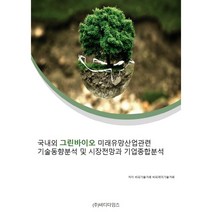 국내외 그린바이오 미래유망산업관련 기술동향분석 및 시장전망과 기업종합분석, 비티타임즈, 비피기술거래 비피제이기술거래