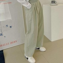 여성용 바스락 나일론 팬츠