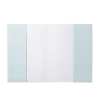 아르누보 가죽 북커버 일반형 L, 1개, 블루