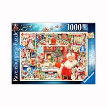코리아보드게임즈 설렘이 가득한 크리스마스 직소퍼즐 R165117, 혼합색상, 1000피스