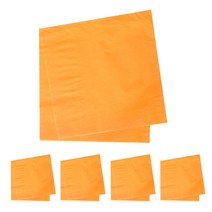 파티쇼 칼라 냅킨 20p, 5개, 오렌지
