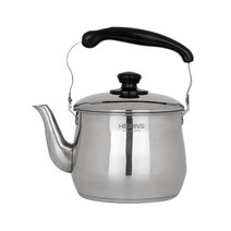 헤킨스 스텐 들통 가정용 가벼운 물 주전자, 실버, 5L