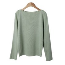 여성용 소퍼딤 보트넥 무지니트 cpnt3847k27