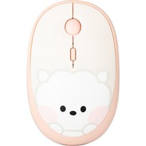 로이체 BT21 Minini 멀티페어링 저소음 블루투스 무선 마우스 BT21-TMS-4E-RJ, 알제이