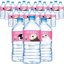 아이시스 8.0 생수, 1L, 24개