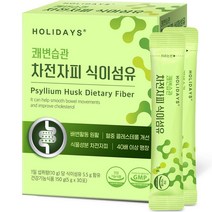 홀리데이즈 습관 차전자피 식이섬유, 150g, 1개