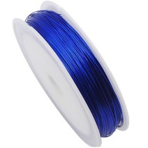 컬러 공예철사 0.3mmx50m, 18 블루, 1개
