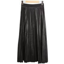 심포닐 플리츠 밴딩 롱 스커트 cpsk4845k28